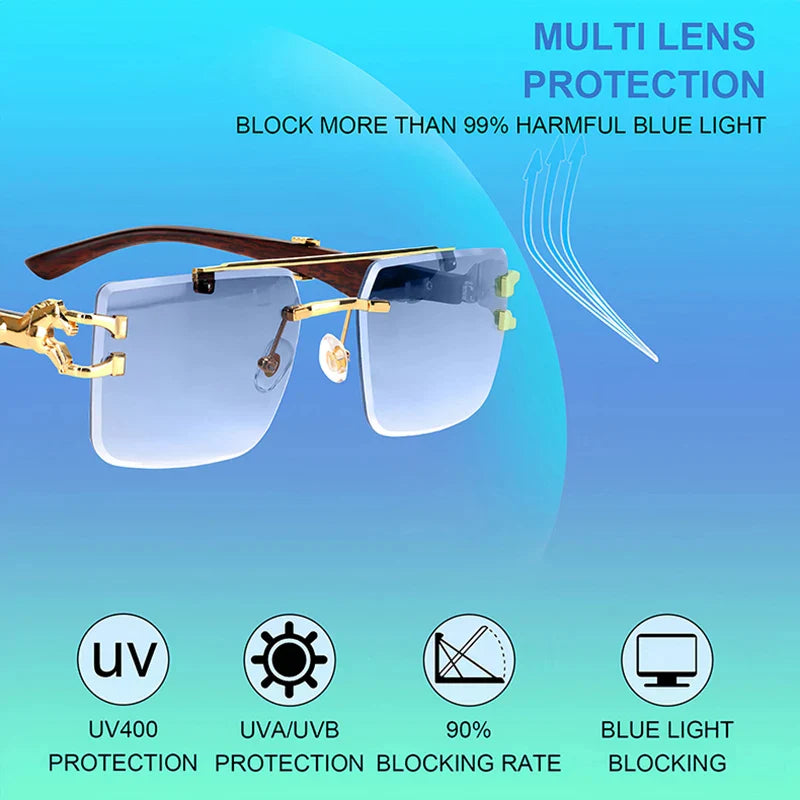 Lunettes de soleil de luxe pour hommes